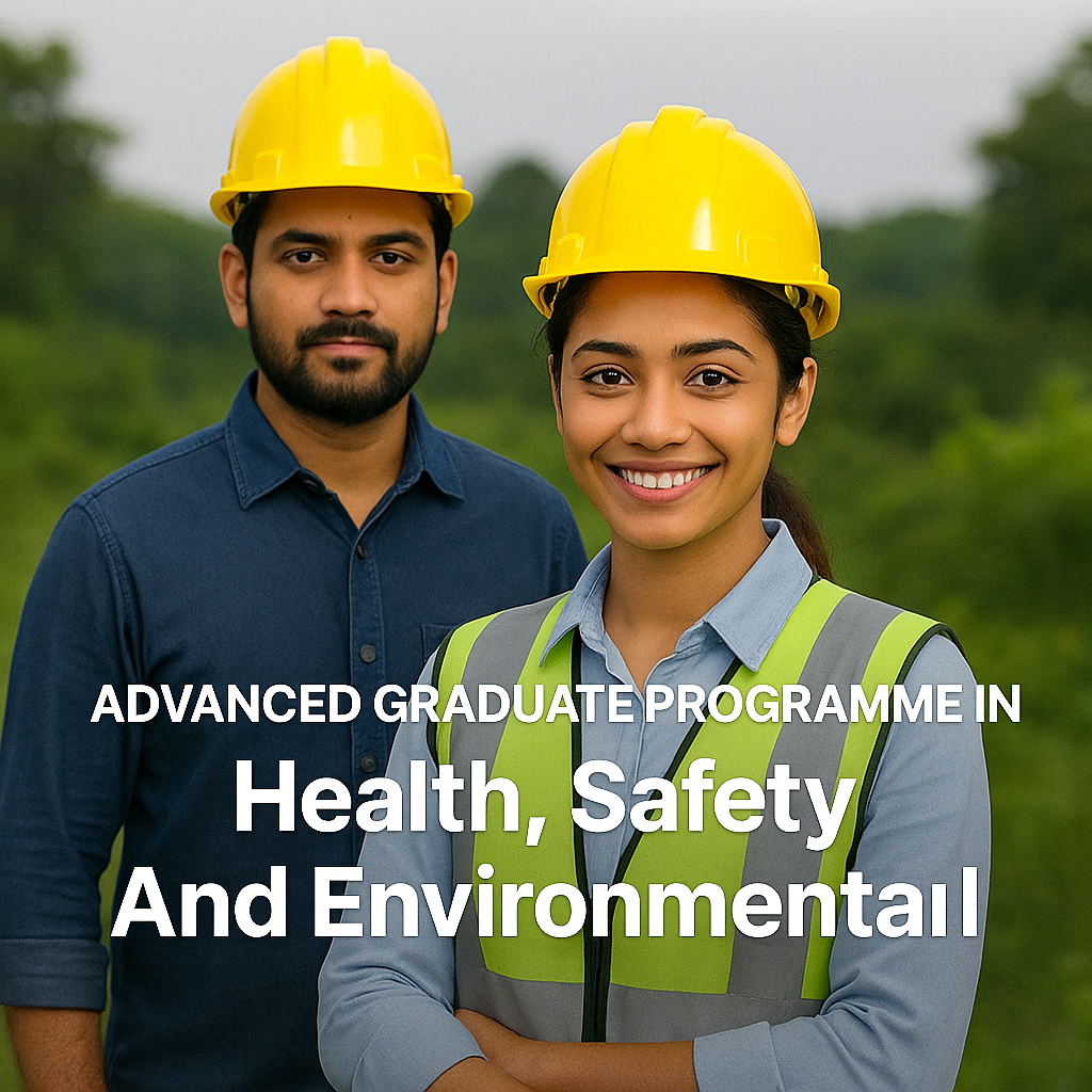 Advanced Graduate Programme in HSE Engineering – EduQual Level 7 – is the professional course for those who wish their Post Graduate Programme in HSE Engineering to Improve their skills through such an effective skill development program. 